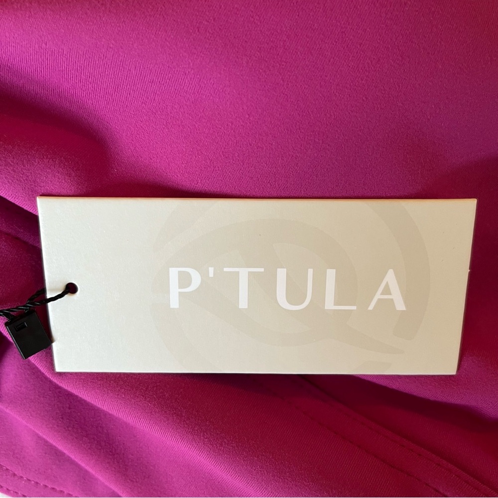 P'tula Raspberry Cross Back Sports Bra 3X - Picture 4 of 5